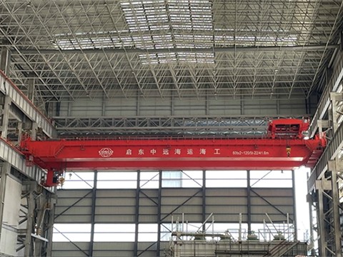 QE2×60t+120/5t橋式起重機(jī)