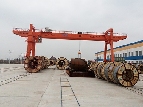 中天海(hǎi)纜32t電(diàn)動葫蘆門(mén)式起重機(jī)